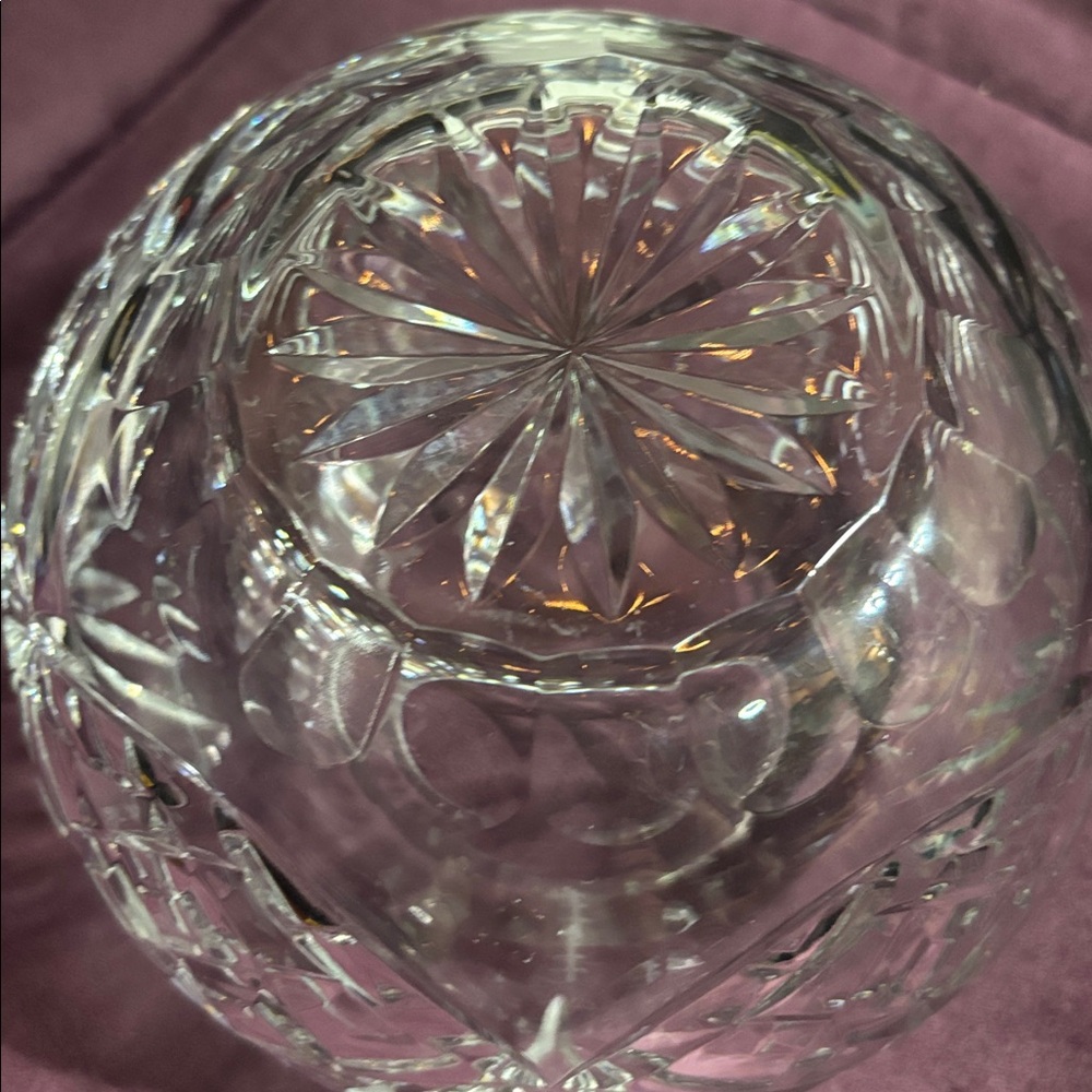 1980’s Rogaska Clear Cut Crystal Glass Decorative Bowl - Picture 6 of 8